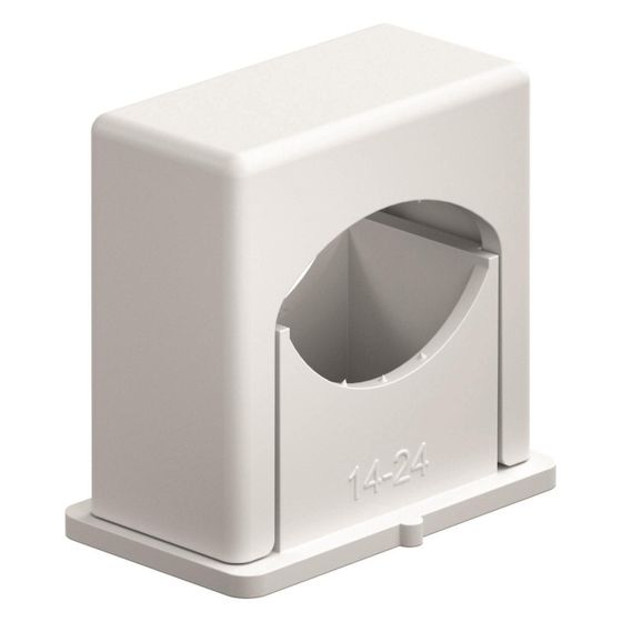 OBO Bettermann Druck-ISO-Schelle 3051, 14-24mm, Polystyrol, Lichtgrau