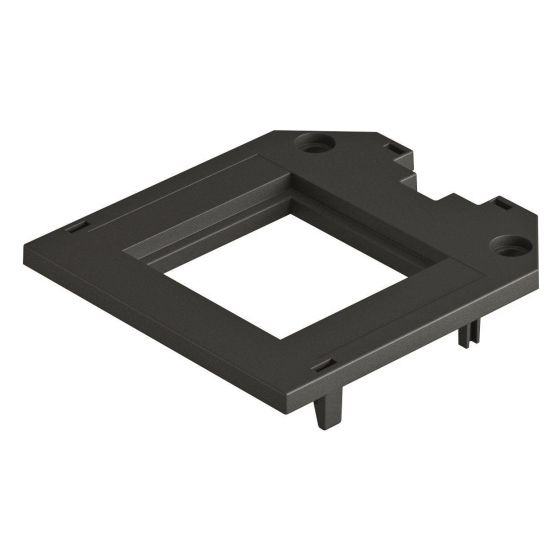 OBO Bettermann Abdeckplatte UT3 P1, 82,5x76x4mm, Polyamid, Schwarz