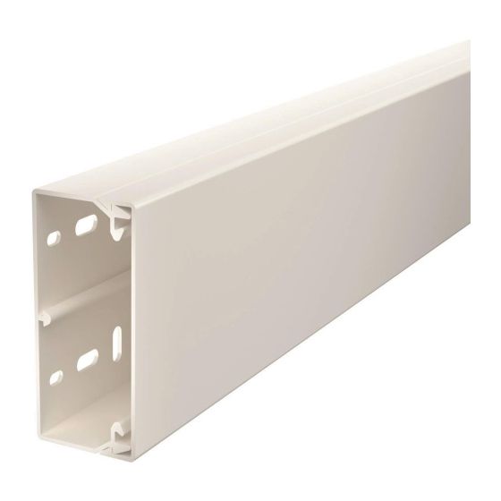 OBO Bettermann Wand- und Deckenkanal WDK 40x90x2000mm, 40x90x2000mm, PVC, Weiß