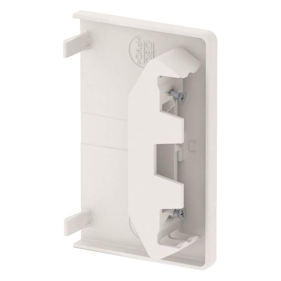 OBO Bettermann Endstück GK-E70110RW, 70x110mm, PVC, Reinweiß, 6274370