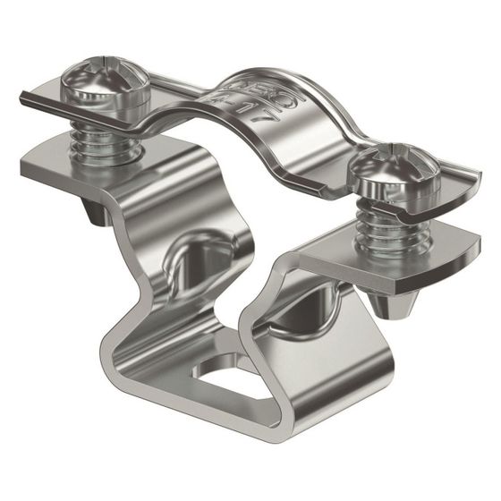 OBO Bettermann Abstandschelle ASL 733 17, 14-17mm, Aluminium