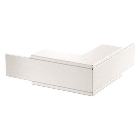 OBO Bettermann Außeneck PLM EC 0810 RW, 90 Grad, 220mm, 80mm, 100mm, 4 Seiten, Stahl, beschichtet, Weiß