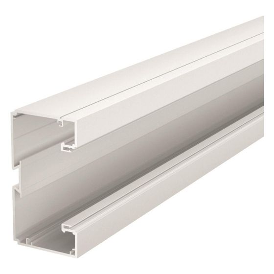OBO Bettermann Geräteeinbaukanal SIGNA BASE BRK 70130, 70x130x2000mm, PVC, Reinweiß