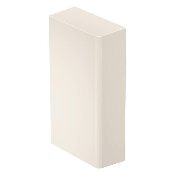 OBO Bettermann Endstück Signa Base BRK ES70130, 137x73mm, PC/ABS, Reinweiß