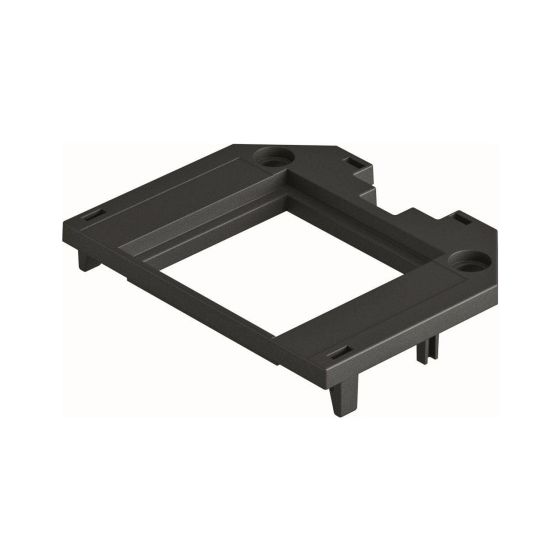 OBO Bettermann Abdeckplatte UT34 P1, 61x76x4mm, Polyamid, Schwarz