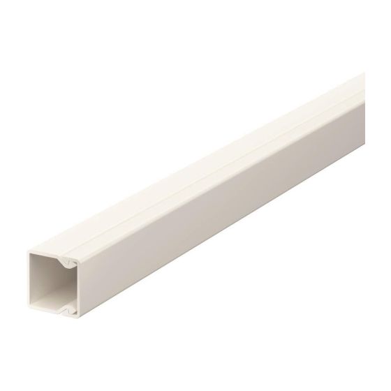 OBO Bettermann Leitungsführungskanal WDK, 15x15x2000mm, PVC, Weiß