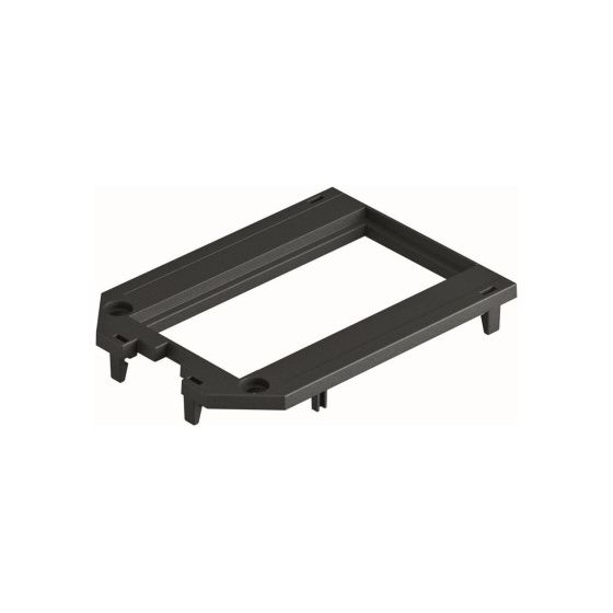 OBO Bettermann Abdeckplatte UT34 P2, 104x76x4mm, Polyamid, Schwarz