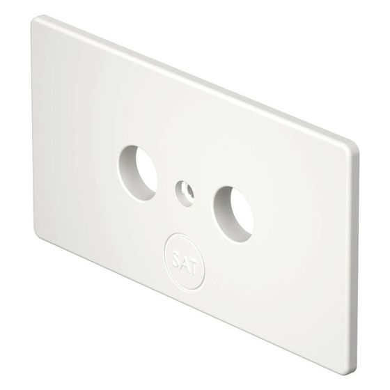 OBO Bettermann Antennenblende SLBLANTrws, 100mm, PC/ABS, Weiß