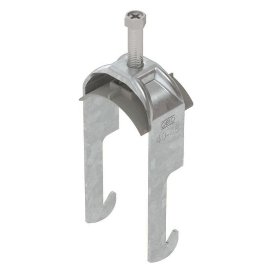OBO Bettermann Bügelschelle 2056 BS-W1-K-46, 40-46mm, Stahl, feuerverzinkt