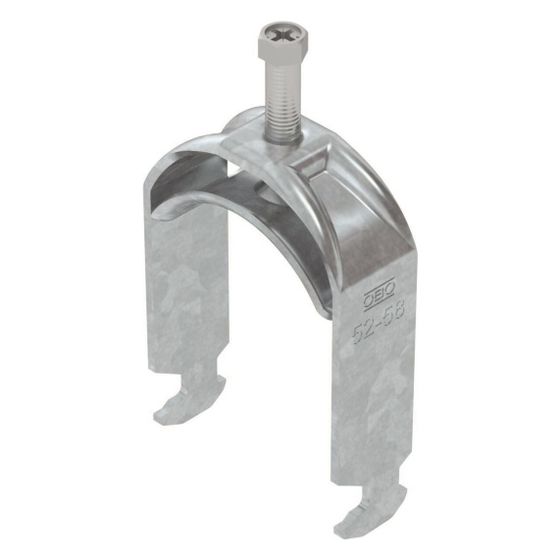 OBO Bettermann Bügelschelle 2056 BS-H1-M-58, 52-58mm, Stahl, feuerverzinkt