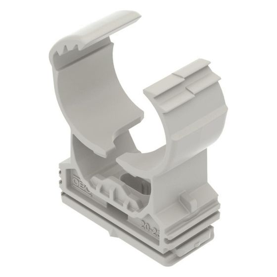 OBO Bettermann proQuick-Schelle PQ-20, 19,5-23,5mm, Polyamid, Grau