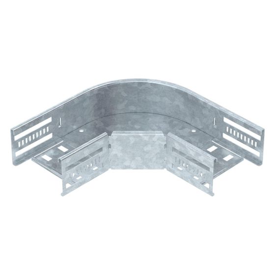 OBO Bettermann Bogen 90 Grad RB 90 610 FT, 60x100mm, Stahl, Zink