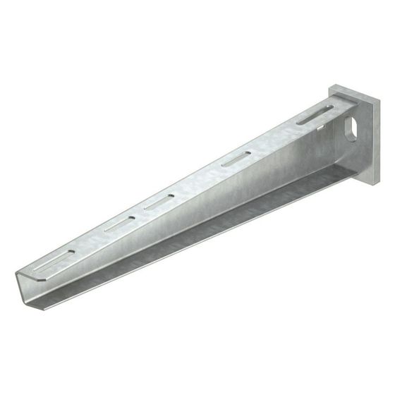 OBO Bettermann Wand- und Stielausleger AW 30 41, 80x410x50mm, Stahl, Zink