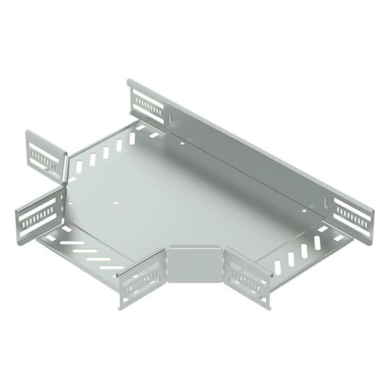 OBO Bettermann T-Stück RT 620 FS für Kabelrinne, 60x200mm, Stahl, Zink