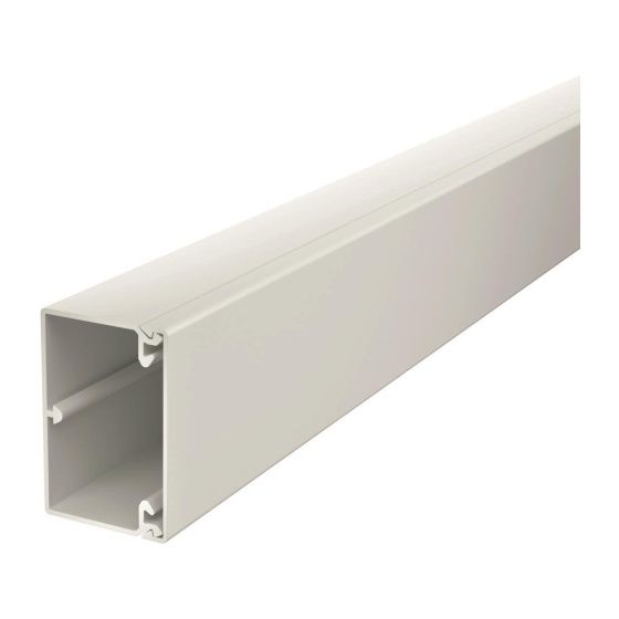 OBO Bettermann Leitungsführungskanal WDKH-40060RW, 40x60x2000mm, PC/ABS, Weiß