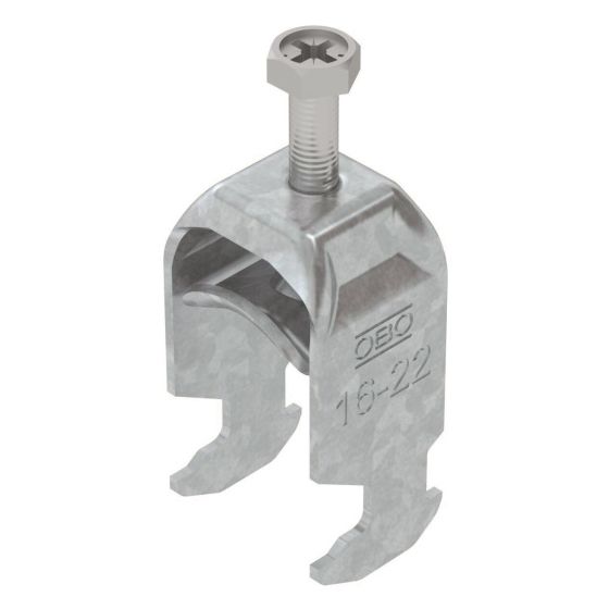OBO Bettermann Bügelschelle 2056 BS-H1-M-22, 16-22mm, Stahl, feuerverzinkt