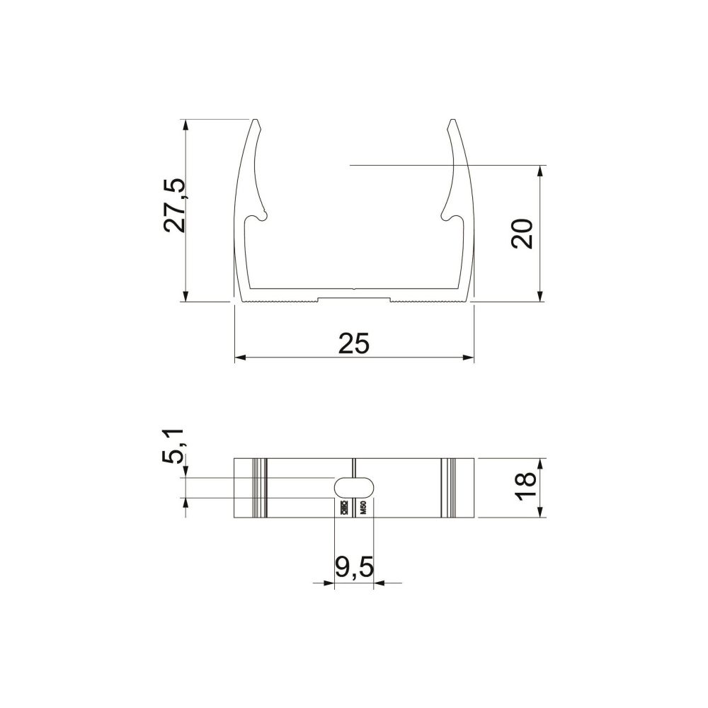 OBO Bettermann Rohrschelle ALQ M20, M20, Aluminium, -25-90 Grad C... OBO-2149920 4012196409242 (Abb. 2)
