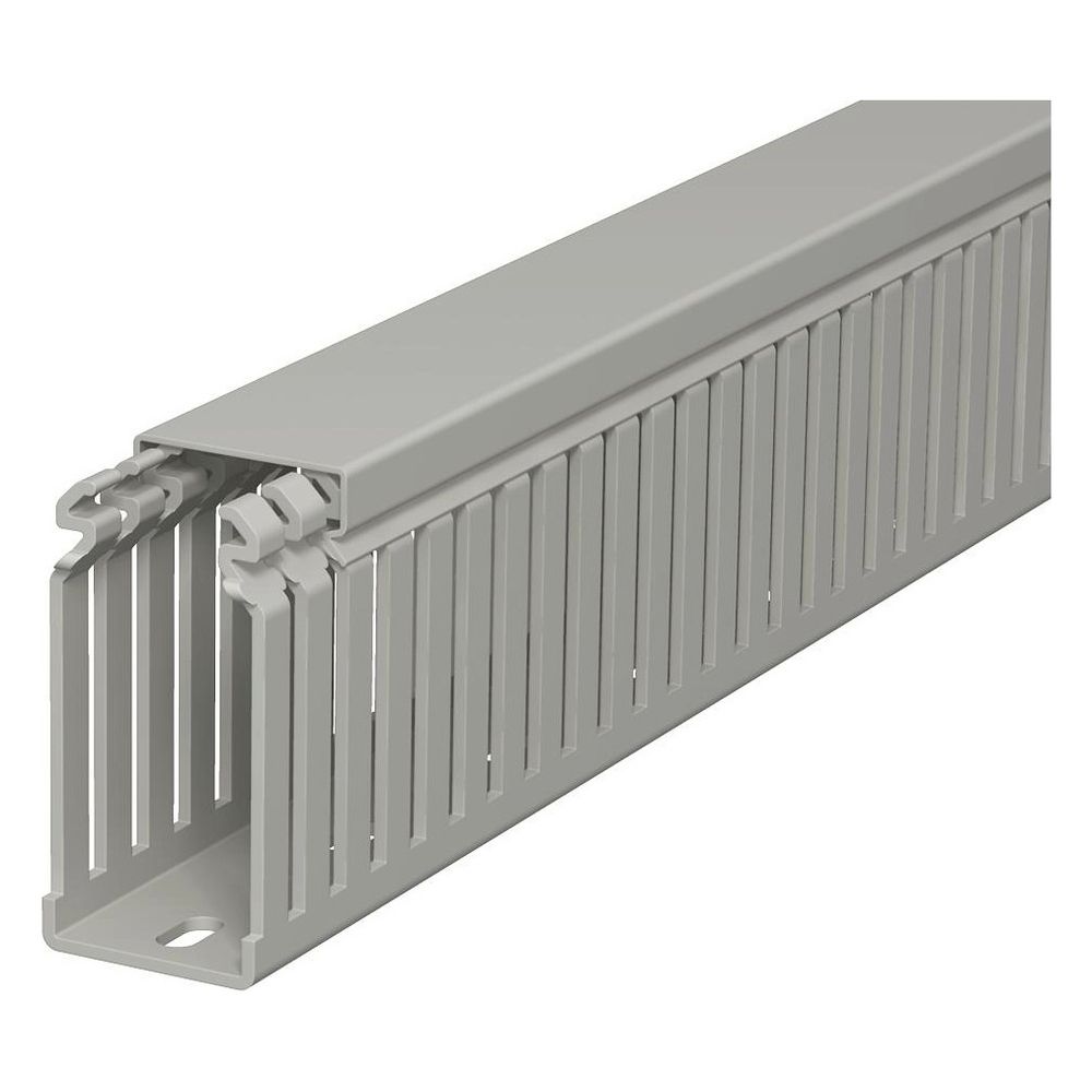 OBO Bettermann Verdrahtungskanal LKV 75037, 75x37,5x2000mm, PVC, Steingrau... OBO-6178322 4012196010318 (Abb. 4)