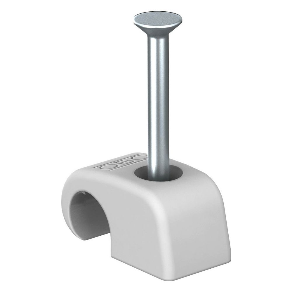 OBO Bettermann Haft-Clip 2027 40 LGR, 10-14mm 40mm, Kunststoff, Lichtgrau... OBO-2228858 4012195219972 (Abb. 3)