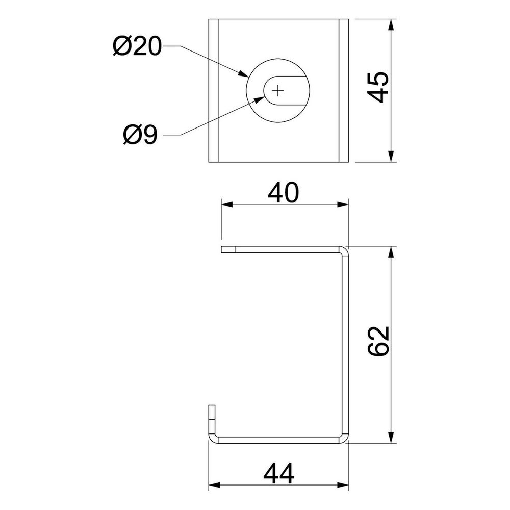 OBO Bettermann Kabelbügel PLM CB 0810 FS, 44x45x62mm... OBO-7218148 4012197310455 (Abb. 5)