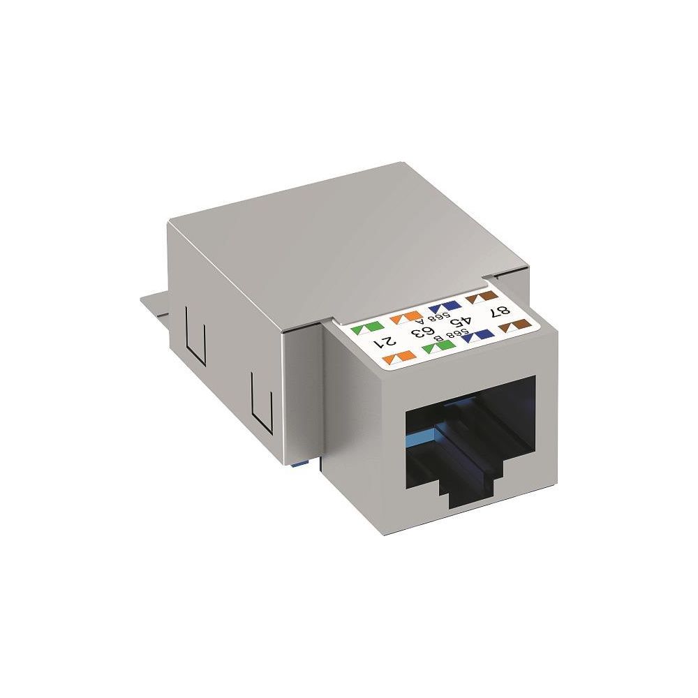 OBO Bettermann Datenanschlussmodul ASM-C6 G, Kategorie 6 geschirmt... OBO-6117329 4012196235216 (Abb. 2)
