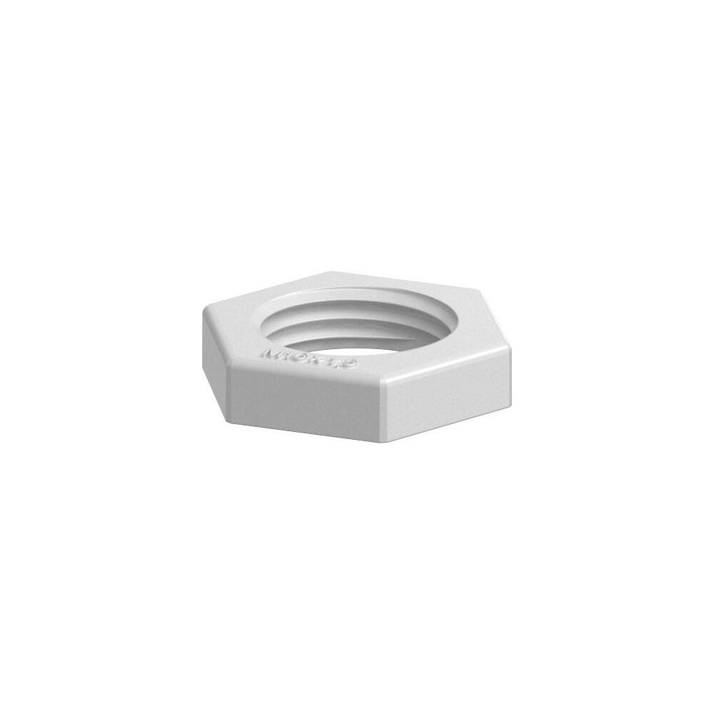 OBO Bettermann Gegenmutter 116 M16, M16, 22mm, Polystyrol, Grau... OBO-2049511 4012195139331 (Abb. 3)