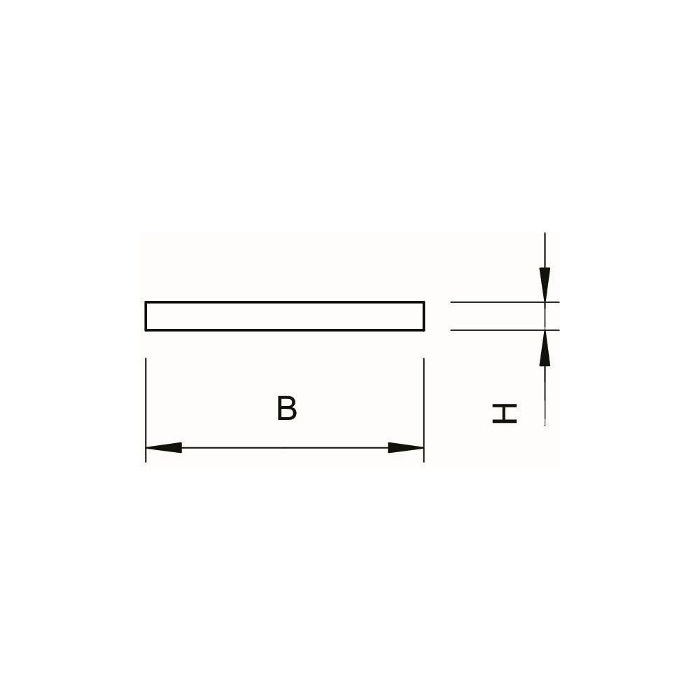 OBO Bettermann Flachleiter 5052 V4A, 30x3,5mm, Edelstahl V4A... OBO-5018730 4012195022015 (Abb. 4)