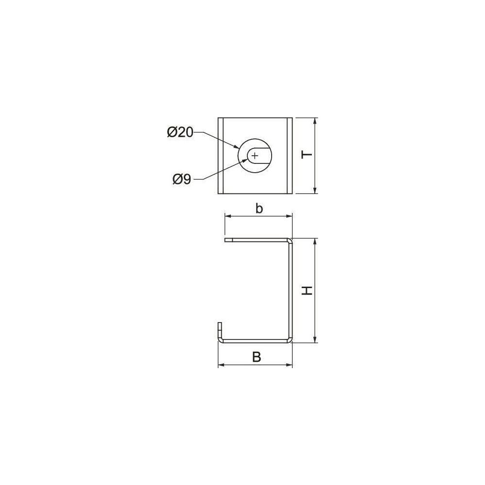 OBO Bettermann Kabelbügel PLM CB 0810 FS, 44x45x62mm... OBO-7218148 4012197310455 (Abb. 3)