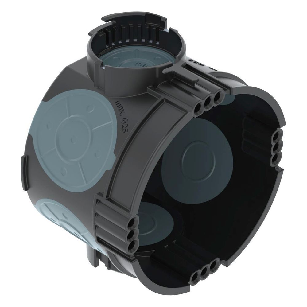 OBO Bettermann Unterputz-Gerätedose UG 46-L, 60mm, 46mm, Kunststoff, Schwarz... OBO-2003706 4012196715886 (Abb. 2)