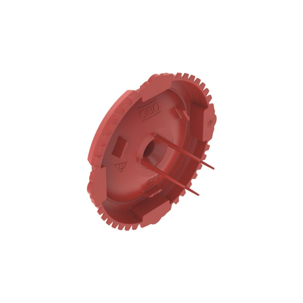 OBO Bettermann Signaldeckel ZU 60-SD, 60mm, Kunststoff, Rot... OBO-2003760 4012196714643 (Abb. 2)