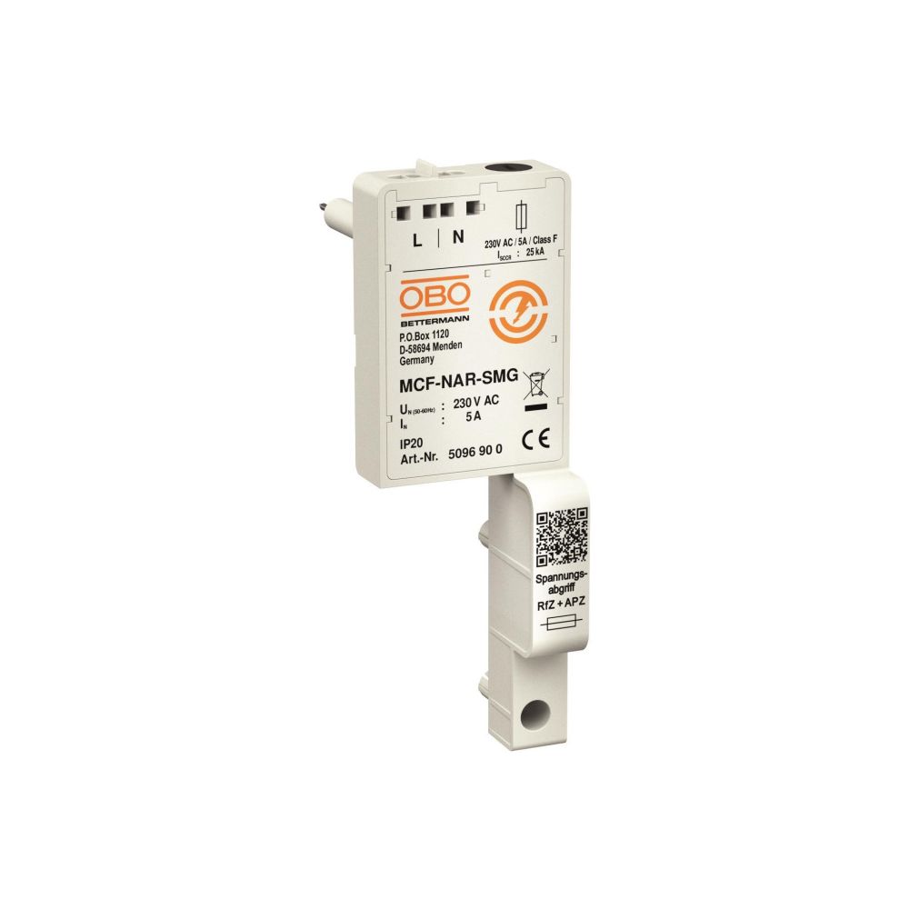 OBO Bettermann Spannungsabgriff MCF-NAR SMG, 5A, 6,3x32mm... OBO-5096900 4012196776368 (Abb. 3)