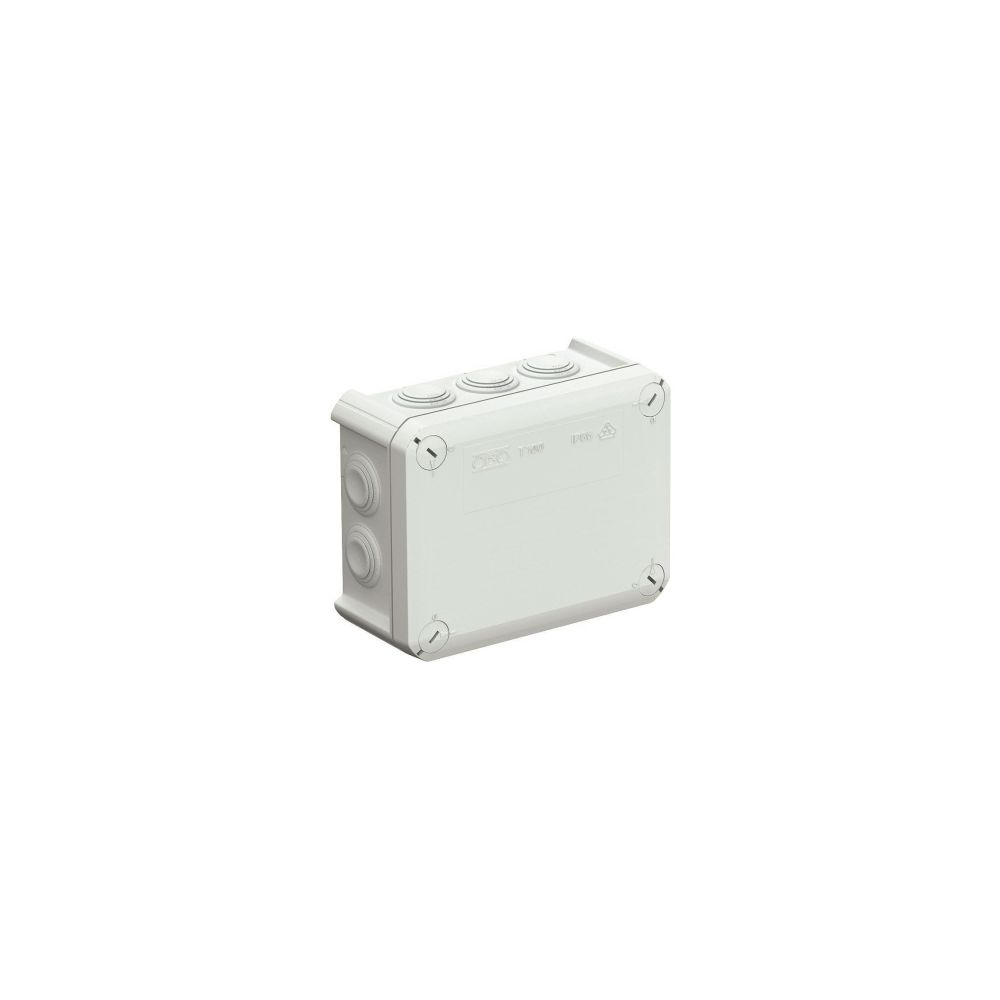 OBO Bettermann Kabelabzweigkasten T-Serie T 100 rechteckig, 10xM25 IP66, Kunststoff, Licht... OBO-2007077 4012195246794 (Abb. 4)