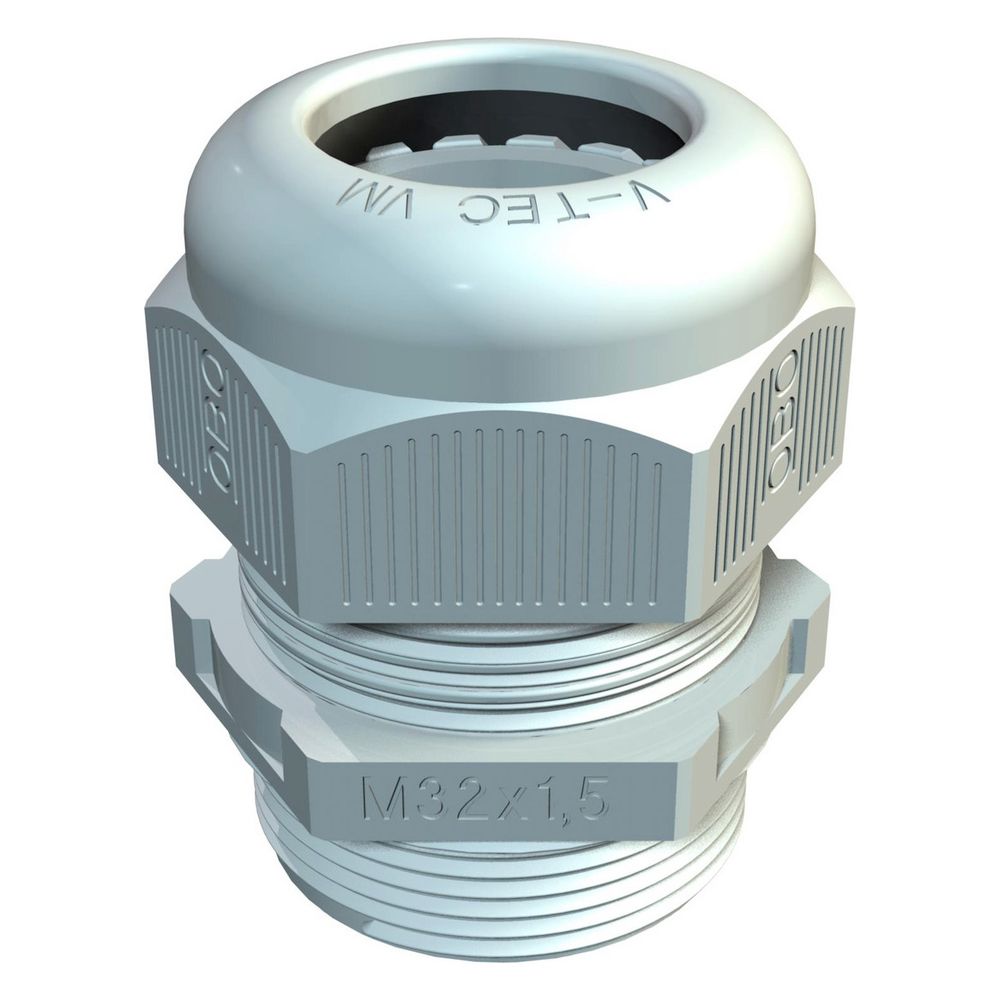 OBO Bettermann Kabelverschraubung V-TEC VM16, M16, 4,5-10mm, IP68, Polyamid, Lichtgrau... OBO-2022864 4012195533238 (Abb. 4)
