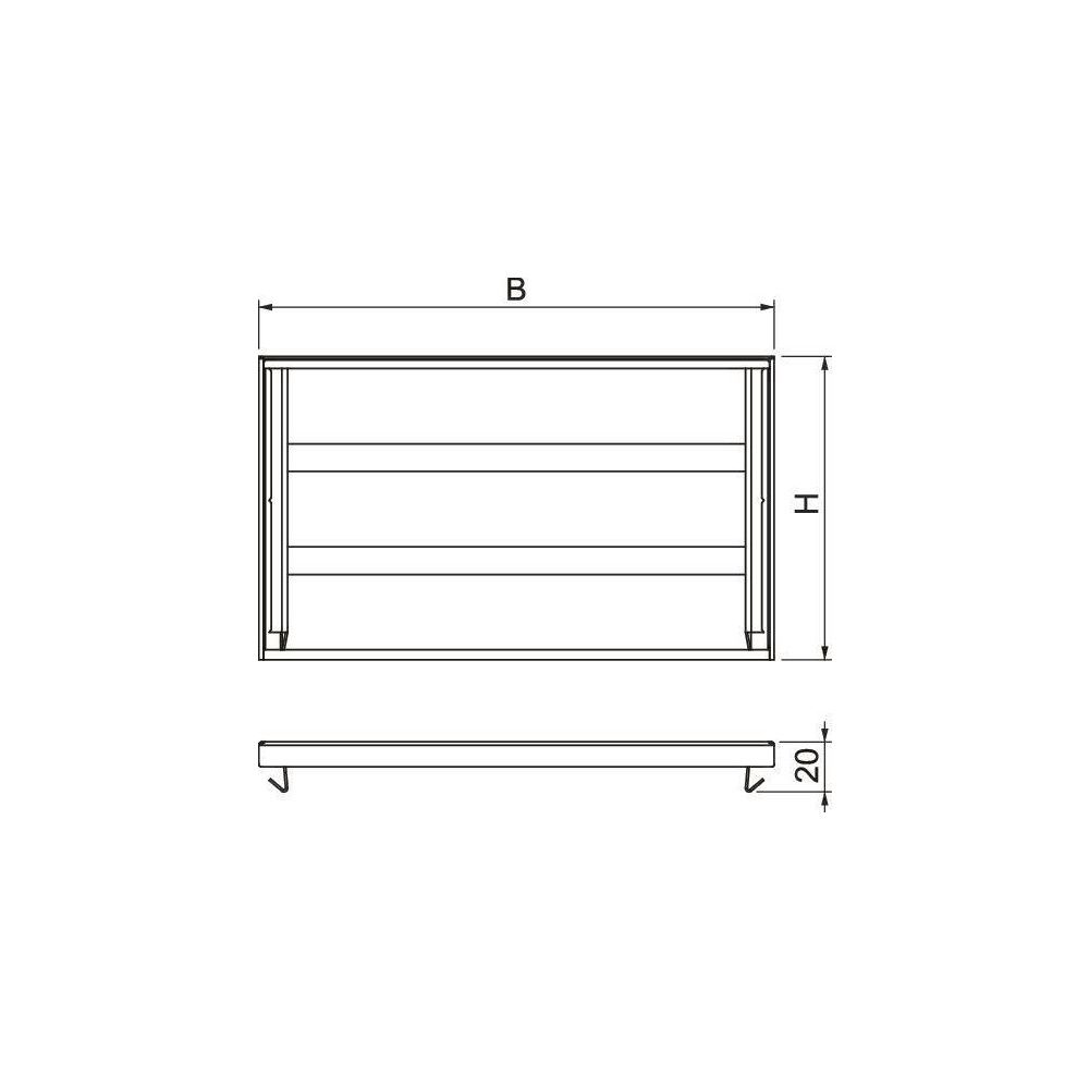 OBO Bettermann Endstück PYROLINE Rapid PLM EP 1220 FS, 205x20x121mm, Stahl, bandverzinkt... OBO-7218094 4012197310240 (Abb. 3)