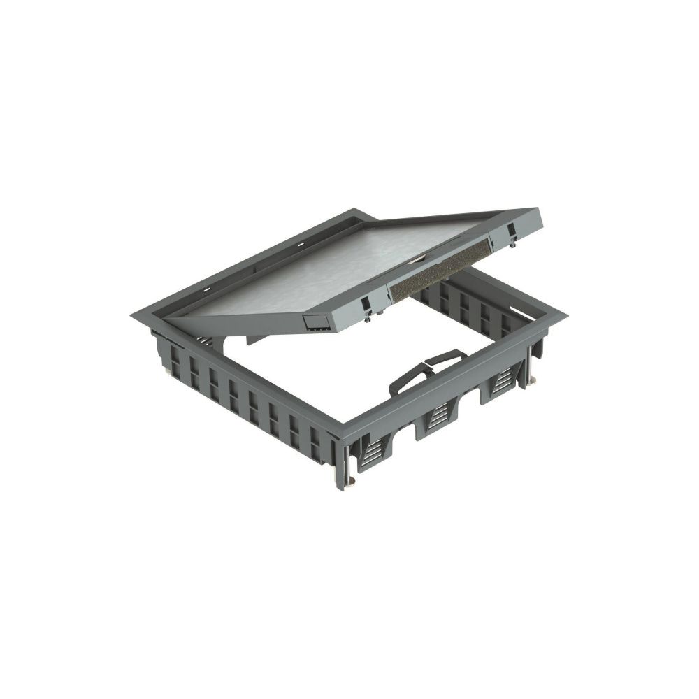 OBO Bettermann Geräteeinsatz GES9-3B U 9011, 264x264mm, Kunststoff, Schwarz... OBO-7405079 4012196460502 (Abb. 2)