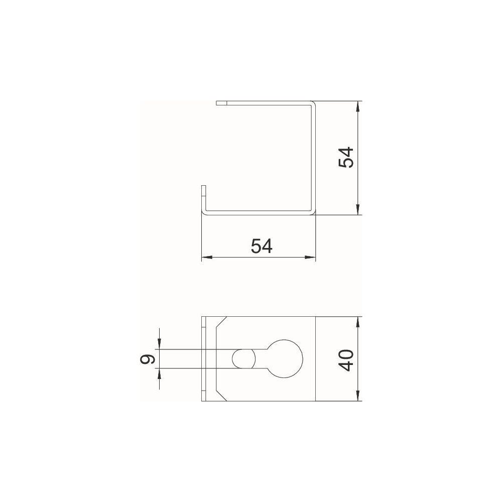 OBO Bettermann Installationsbügel BSKM-BD 0711, 70x110mm, Stahl, bandverzinkt... OBO-7216372 4012195917397 (Abb. 4)