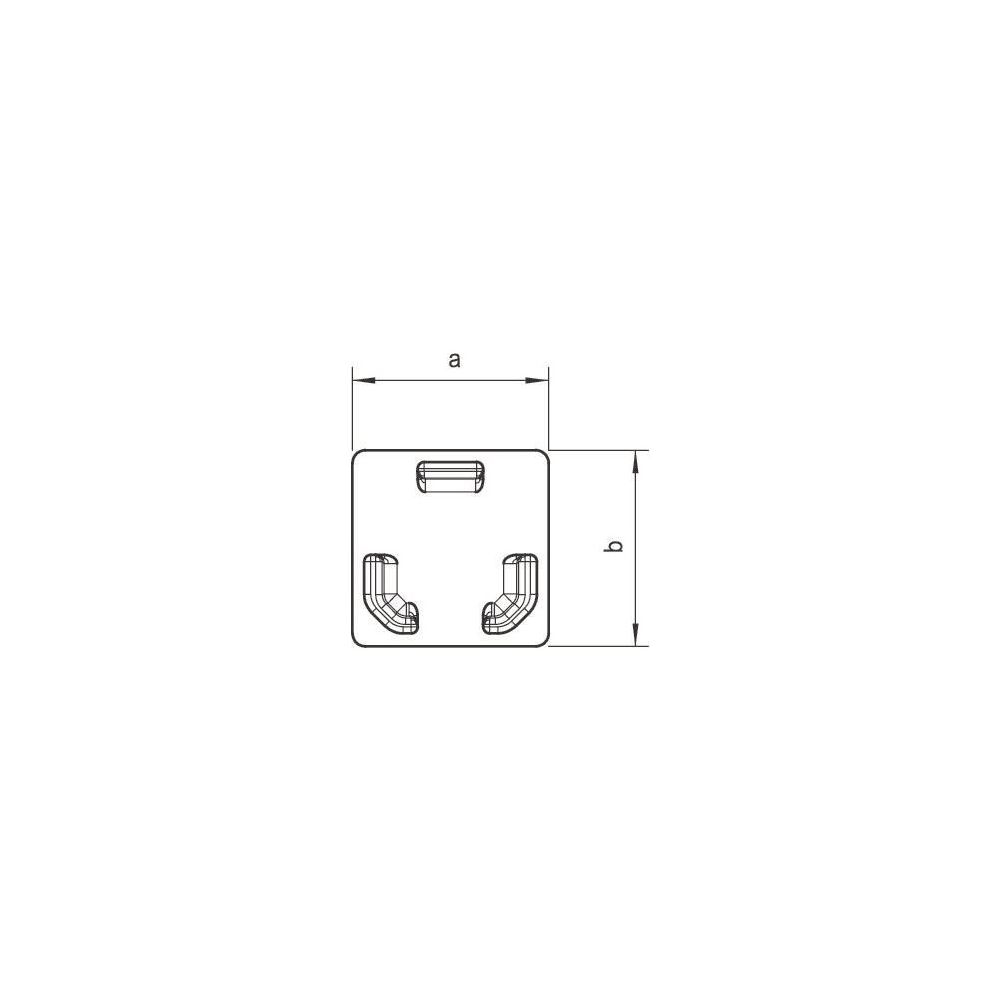 OBO Bettermann Endstück WDK HE15015RW, 15x15mm, PVC, Reinweiß... OBO-6193099 4012196797172 (Abb. 8)