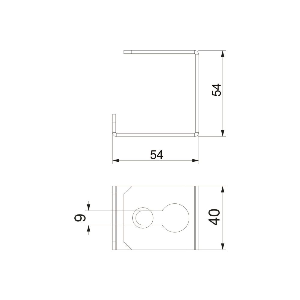 OBO Bettermann Installationsbügel BSKM-BD 0711, 70x110mm, Stahl, bandverzinkt... OBO-7216372 4012195917397 (Abb. 3)