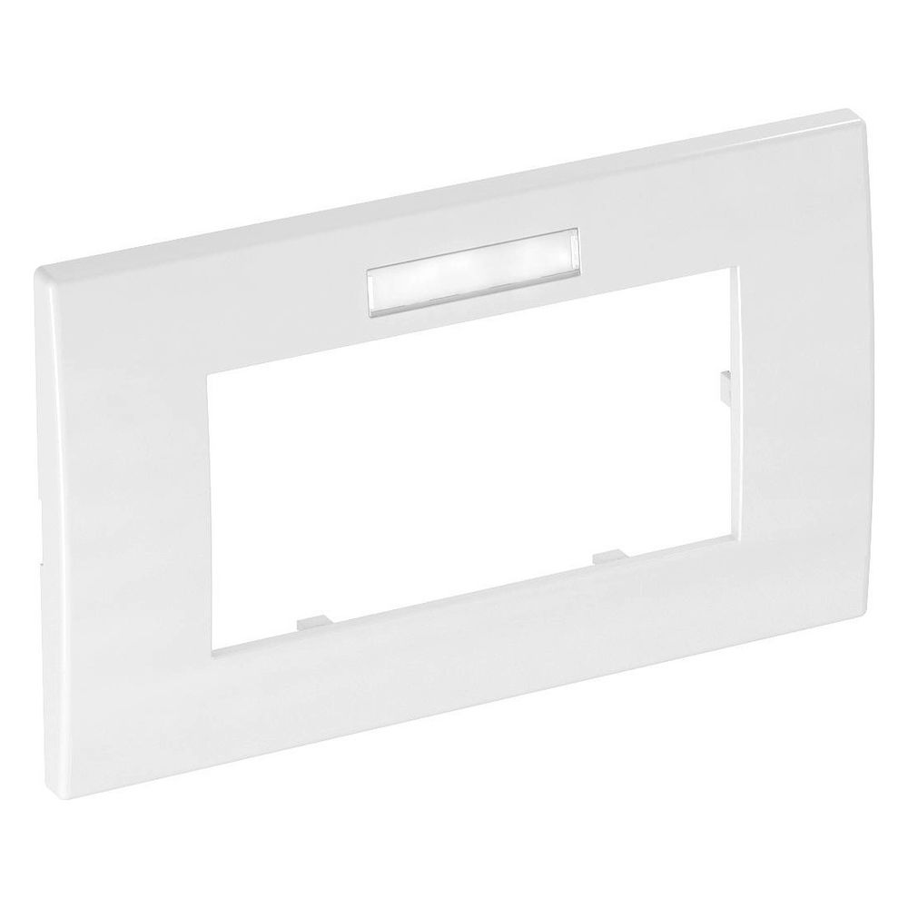 OBO Bettermann Abdeckrahmen Modul 45 AR45-BF2, 84x140x8,5mm, Kunststoff, Reinweiß... OBO-6119352 4012195888895 (Abb. 3)