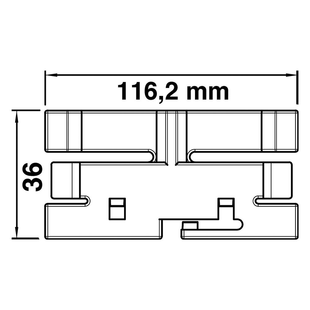 OBO Bettermann Oberteilklammer 2370, steingrau, 6023525... OBO-6023525 4012196026234 (Abb. 2)