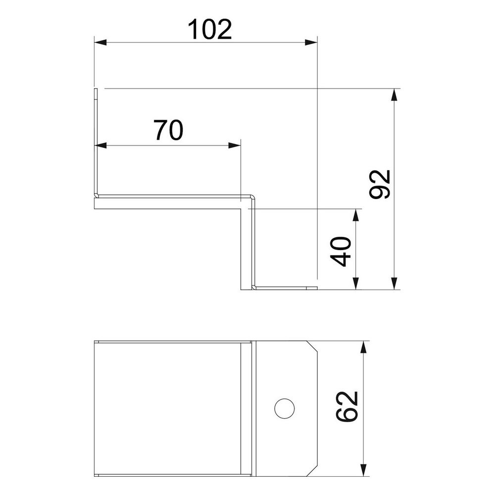 OBO Bettermann Verbinder BSKM-VE 0407 RW, 40x70mm, Feuerwiderstandsklasse 120, Weiß... OBO-7216513 4012196532483 (Abb. 2)