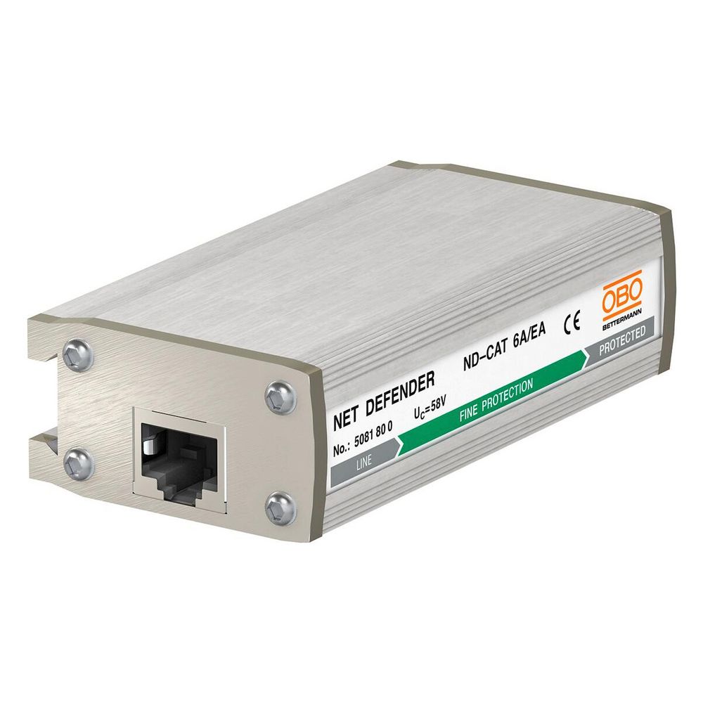 OBO Bettermann Überspannungsableiter ND-CAT6A/EA, 58V DC, 41V AC, IP20... OBO-5081800 4012195614364 (Abb. 2)