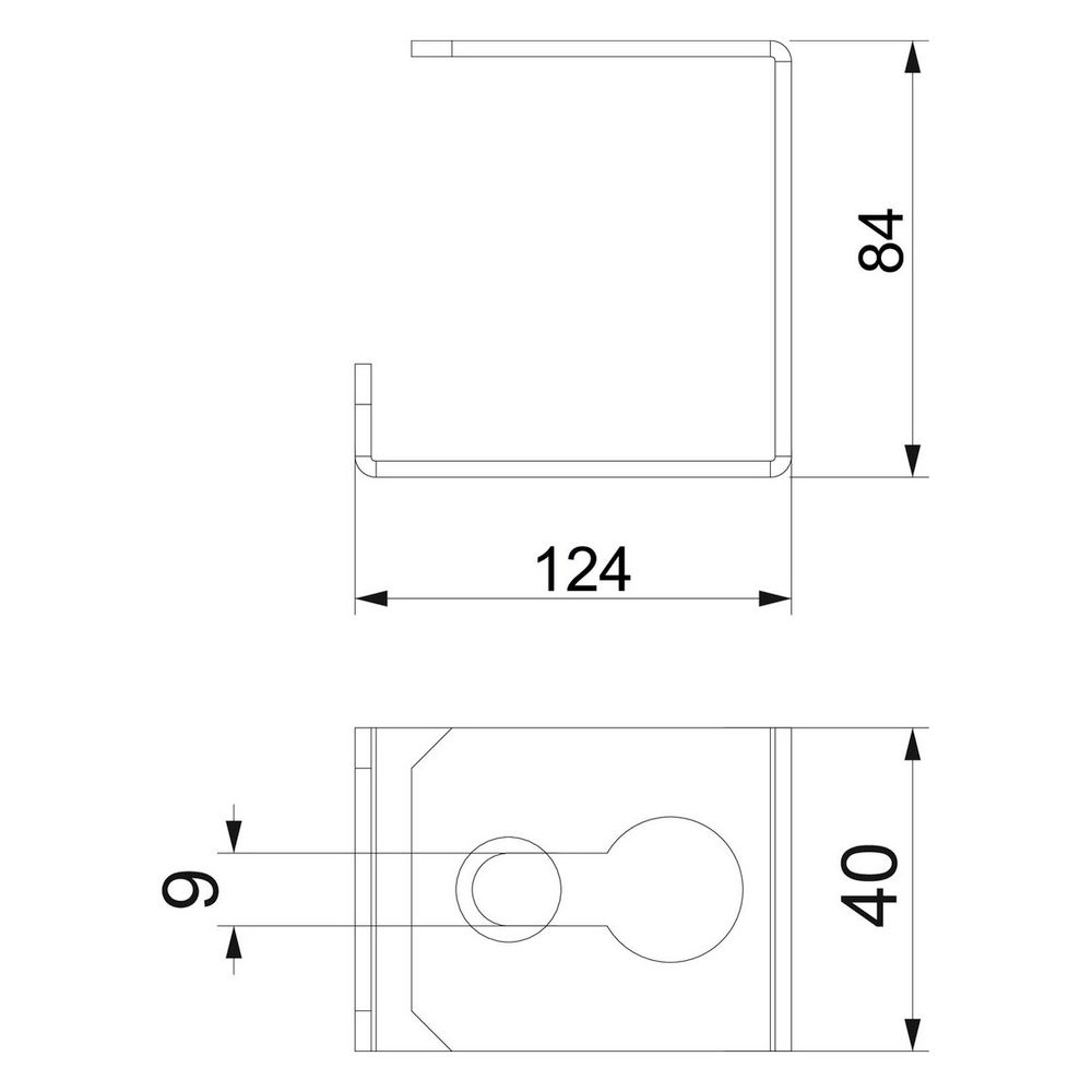 OBO Bettermann Installationsbügel BSKM-BD 1025, für Wandmontage... OBO-7216472 4012195917656 (Abb. 2)
