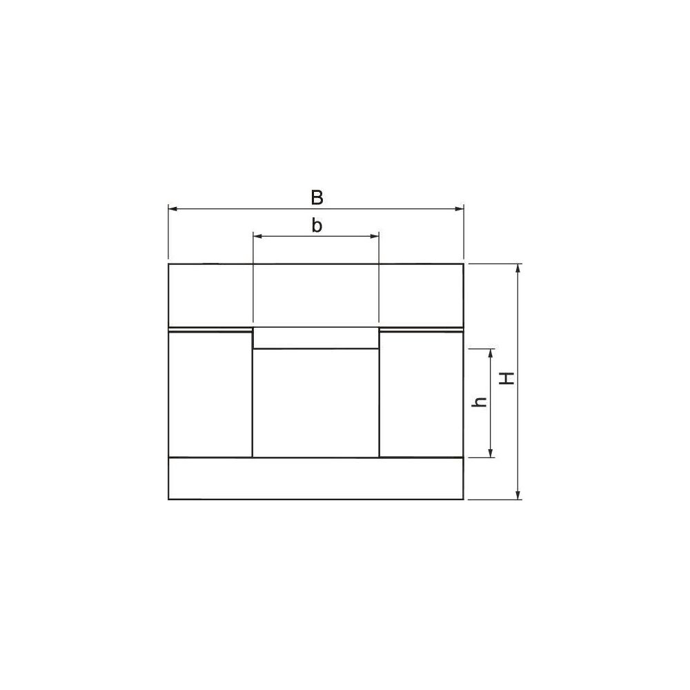 OBO Bettermann Brandschutzkanal BSKD09-K0506, 1000x140x110mm, Glasfaser-Leichtbeton, Grau... OBO-7215136 4012197308223 (Abb. 3)