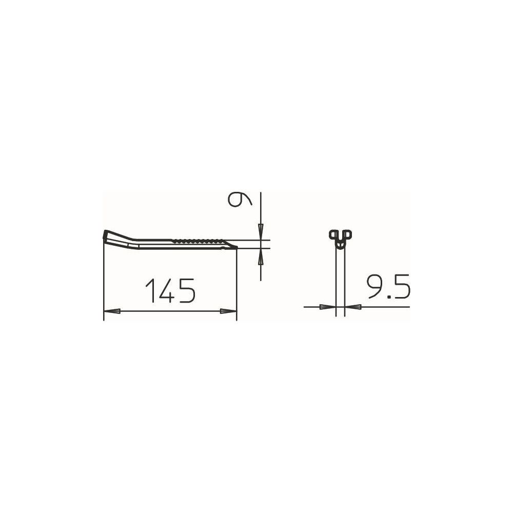 OBO Bettermann Riegel TPB R, 145x10mm, Stahl, Zink... OBO-6357536 4012195523680 (Abb. 3)