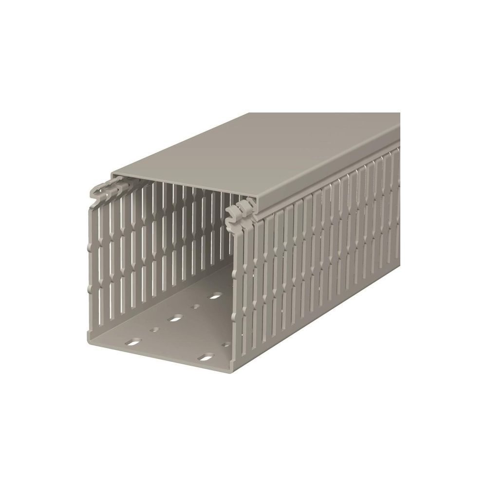 OBO Bettermann Verdrahtungskanal LKV/N 100100, 100x100x2000mm, PVC, Steingrau... OBO-6178441 4012196015184 (Abb. 3)