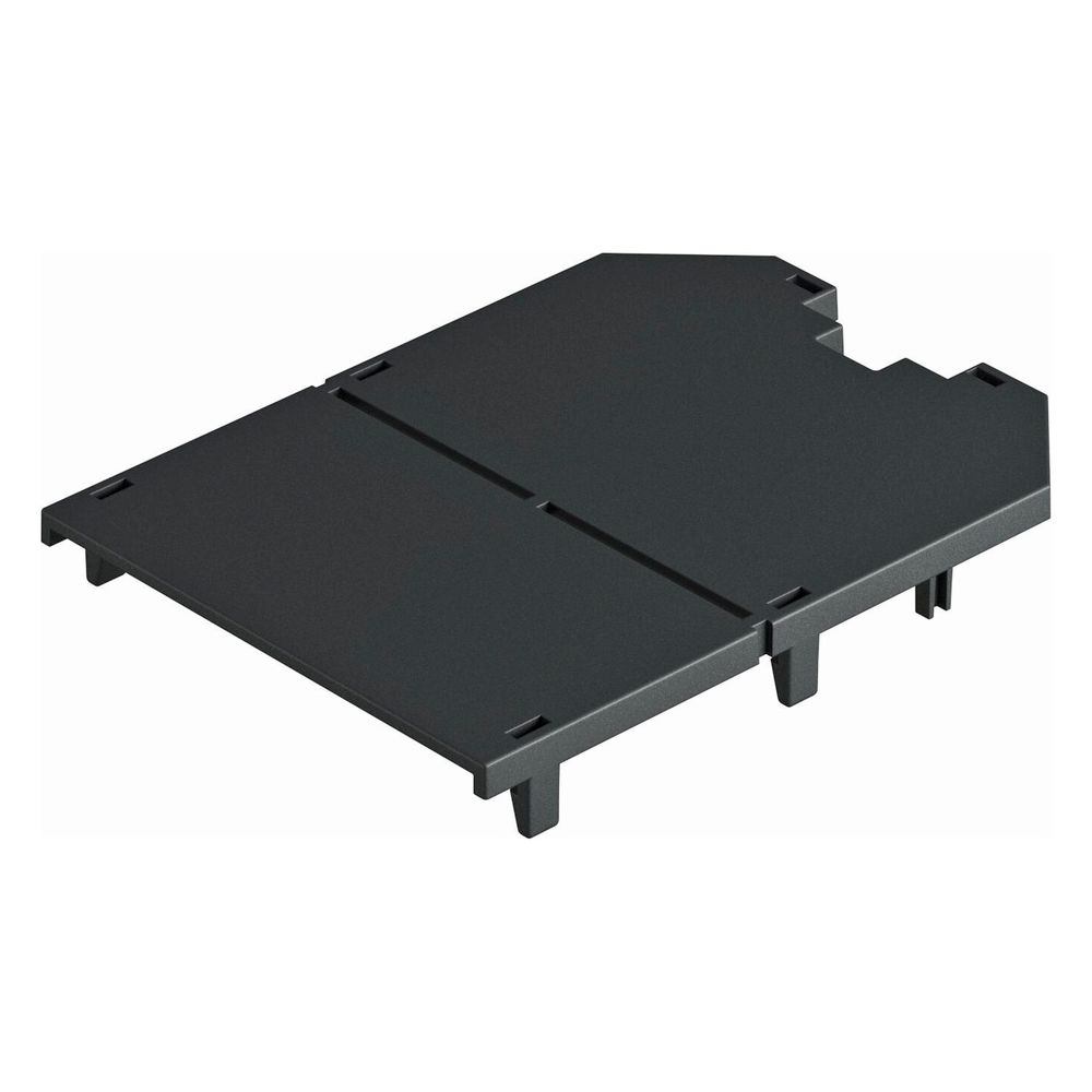 OBO Bettermann Abdeckplatte UT34 P0, 104x76x2mm, Polyamid, Schwarz... OBO-7408745 4012196435302 (Abb. 2)