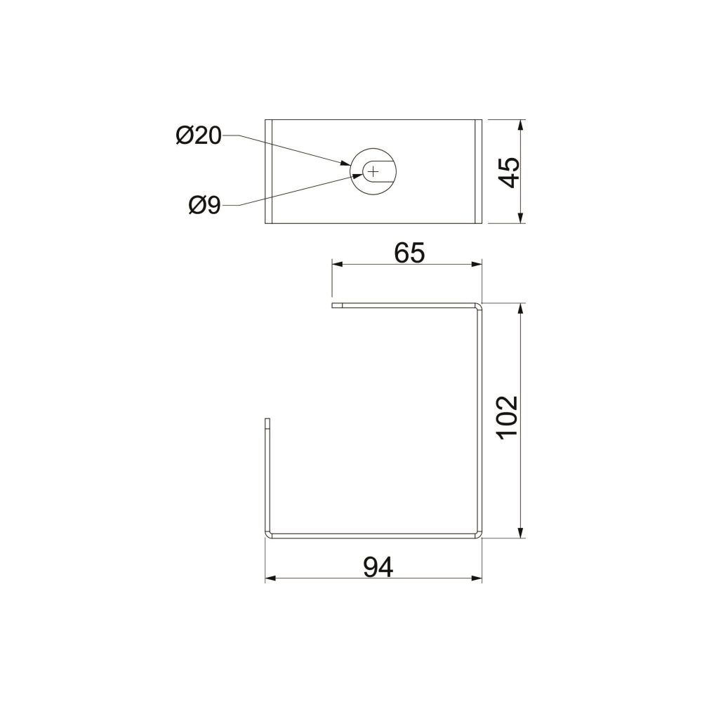 OBO Bettermann Kabelbügel PLM CB 1220 FS, 94x45x102mm, 7218150... OBO-7218150 4012197310479 (Abb. 2)