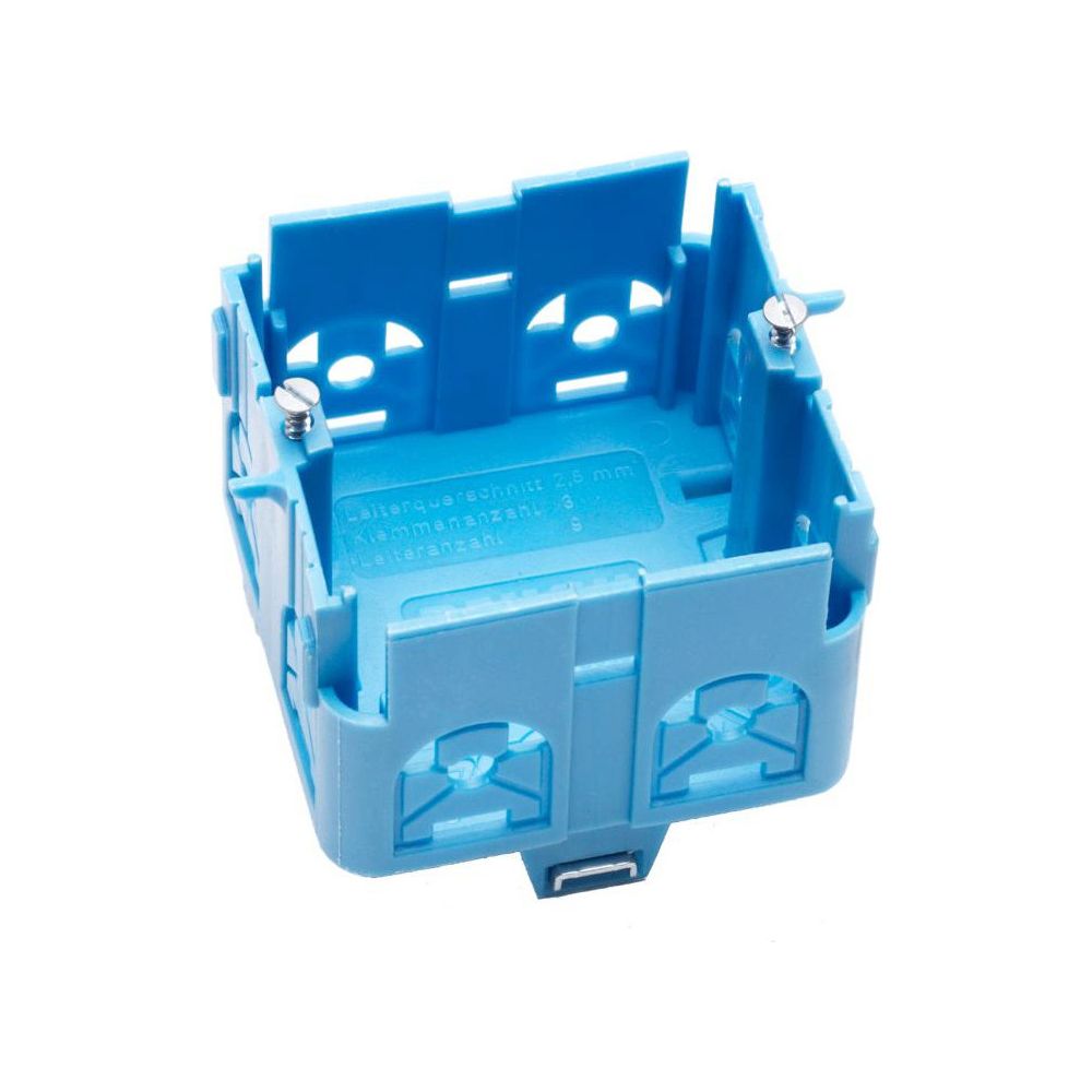 OBO Bettermann Geräteeinbaudose SIGNO BK GD, 1-fach, Kunststoff, Blau... OBO-6133583 4012196716784 (Abb. 3)