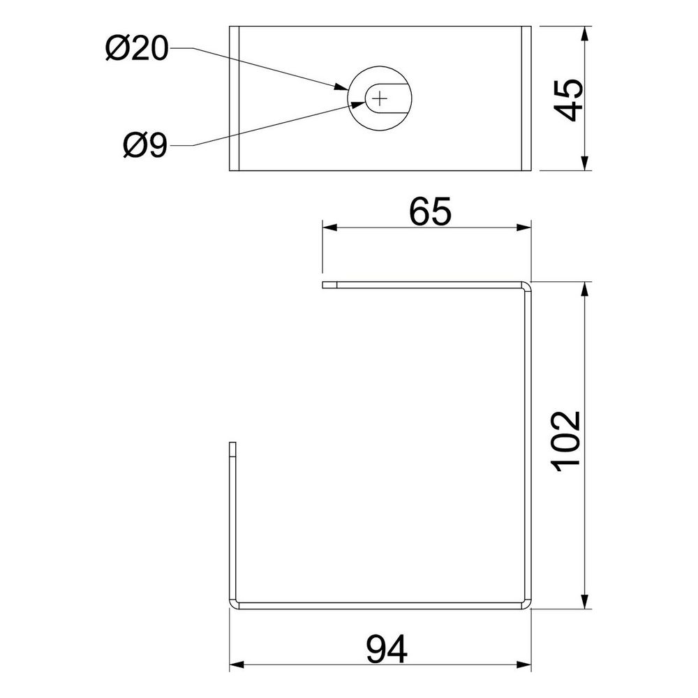 OBO Bettermann Kabelbügel PLM CB 1220 FS, 94x45x102mm, 7218150... OBO-7218150 4012197310479 (Abb. 5)
